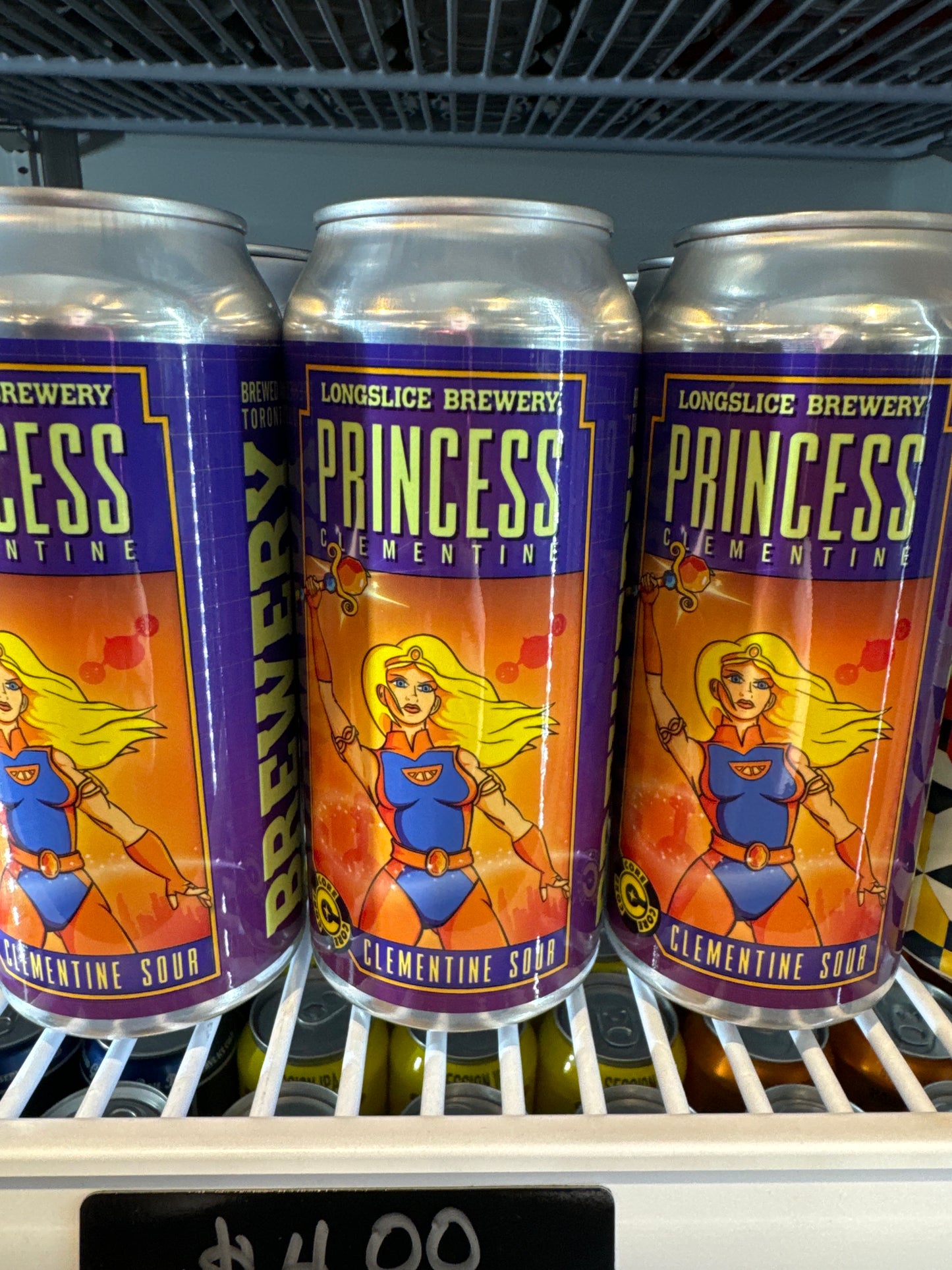 Longslice Brewery Princess Clementine Sour Beer 473ml