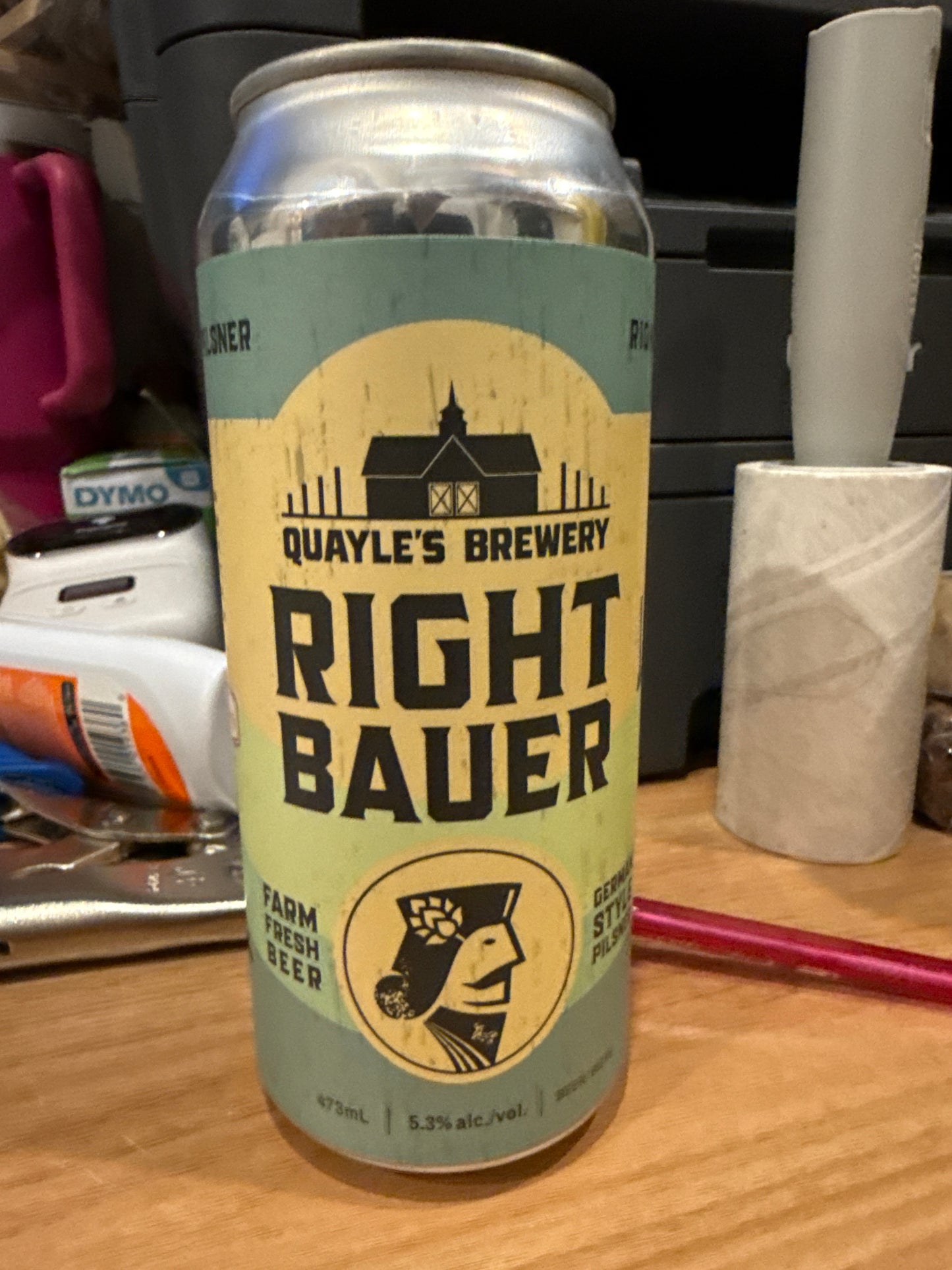 Quayle’s Brewery Right Bauer Beer 473ml