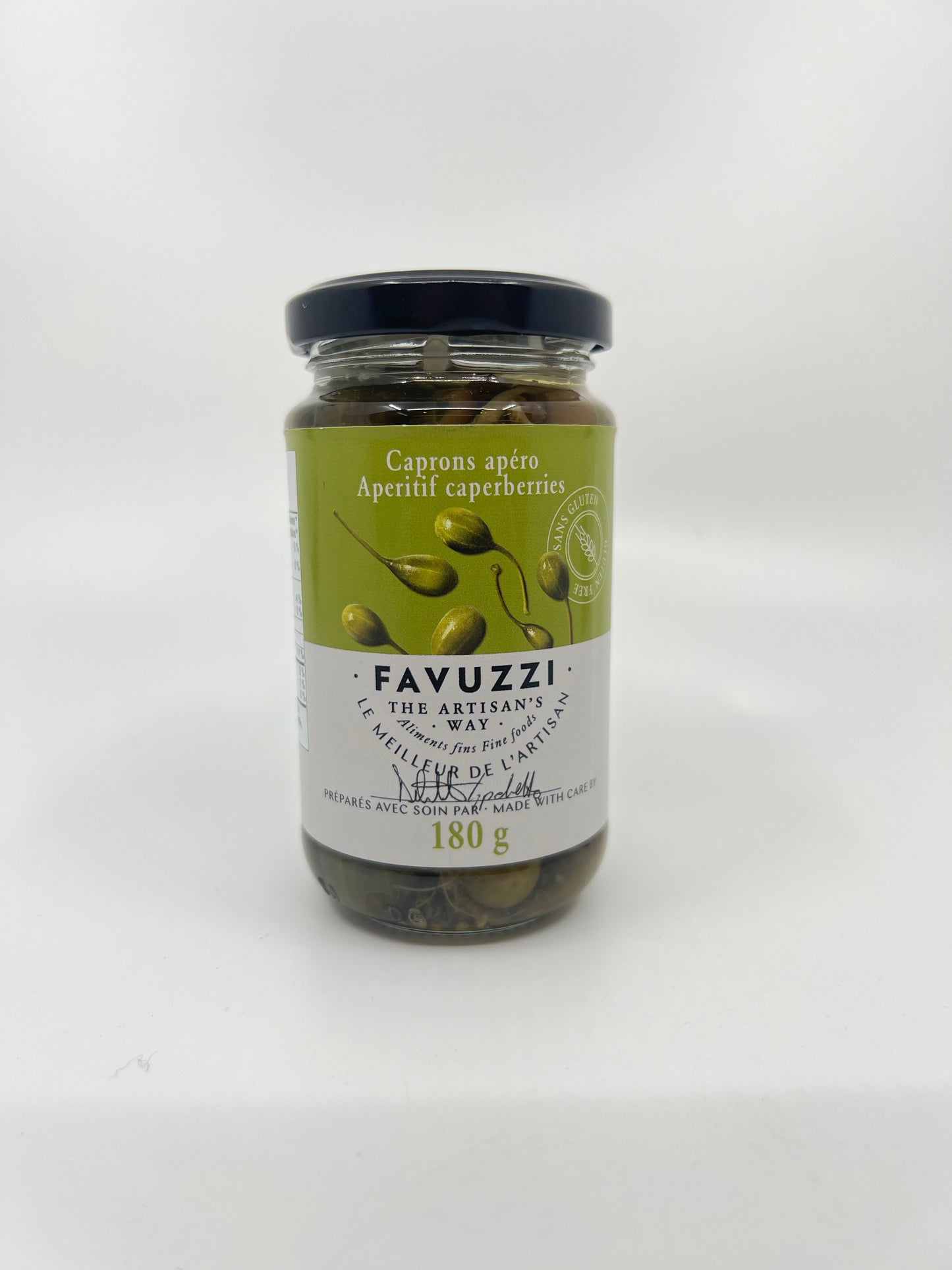 Favuzzi Apertif Caper Berries 180g