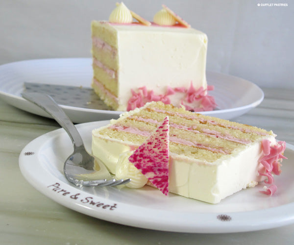 Gluten Free Vanilla Strawberry Cakelet