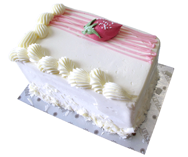 Strawberry Vanilla Cakelet