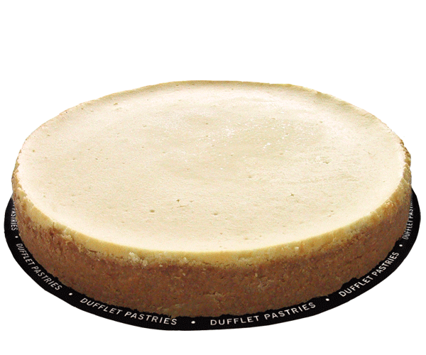 8" New York Style Plain Cheesecake