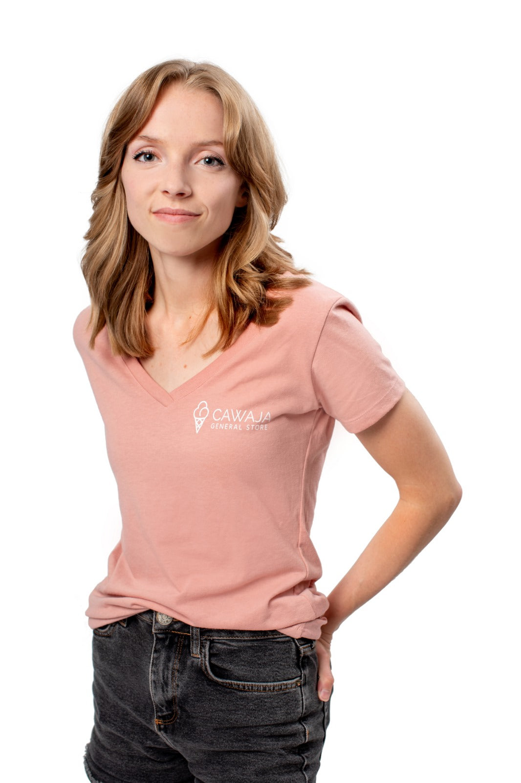 2022 Apparel- Women's V-Neck Shirt
