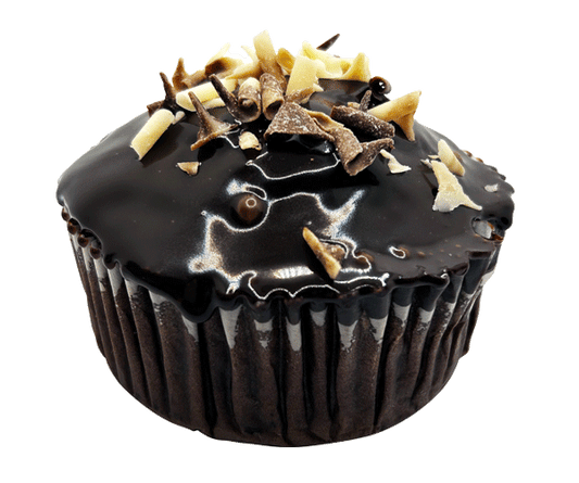 3" Chocolate Fudge Cupcake